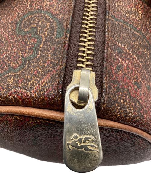 ETRO（エトロ）ETRO (エトロ) ミニボストンバッグ ブラウンの古着・服飾アイテム