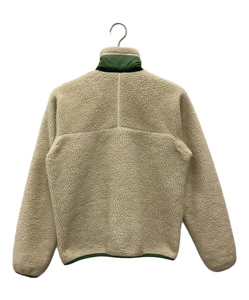 Patagonia（パタゴニア）Patagonia (パタゴニア) レトロXジャケット　フリースジャケット ベージュ×グリーン サイズ:SIZE XSの古着・服飾アイテム