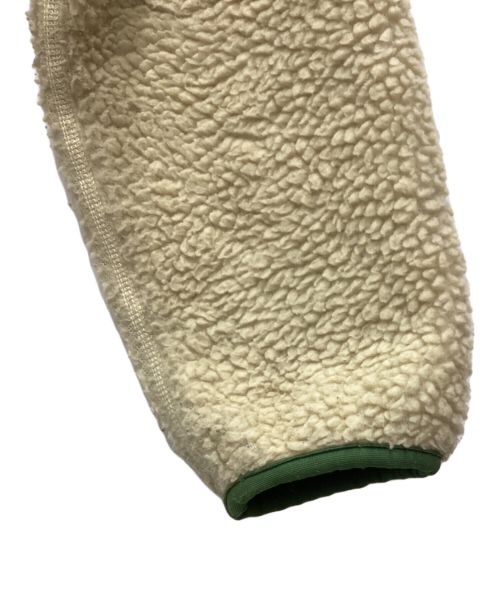 Patagonia（パタゴニア）Patagonia (パタゴニア) レトロXジャケット　フリースジャケット ベージュ×グリーン サイズ:SIZE XSの古着・服飾アイテム