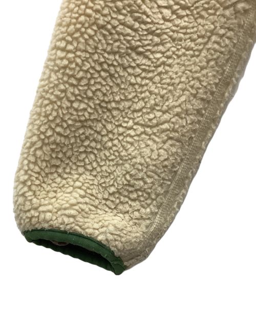 Patagonia（パタゴニア）Patagonia (パタゴニア) レトロXジャケット　フリースジャケット ベージュ×グリーン サイズ:SIZE XSの古着・服飾アイテム