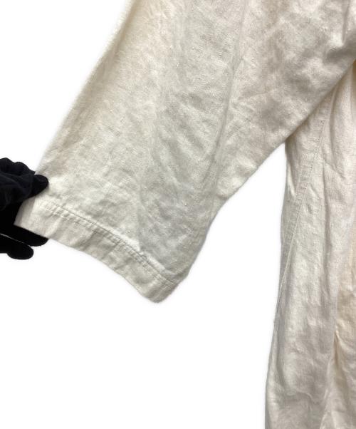 Veritecoeur（ヴェリテクール）Veritecoeur (ヴェリテクール) ボックススリーブコート アイボリー サイズ:FREEの古着・服飾アイテム