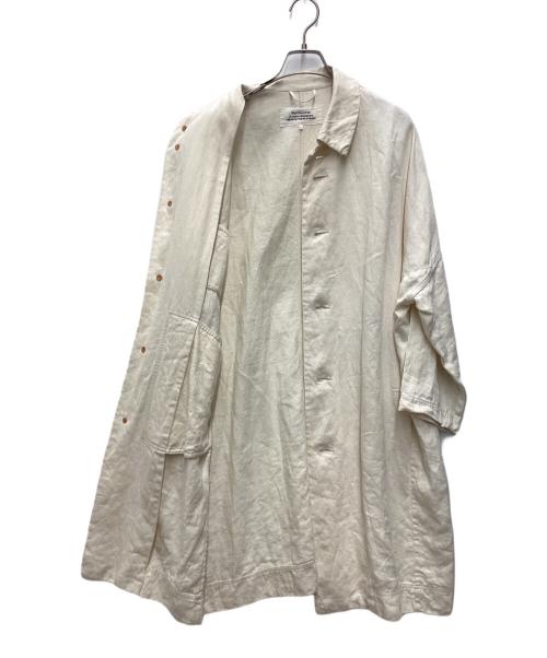 Veritecoeur（ヴェリテクール）Veritecoeur (ヴェリテクール) ボックススリーブコート アイボリー サイズ:FREEの古着・服飾アイテム