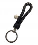 BOTTEGA VENETAボッテガベネタ）の古着「キーリング イントレチャート」｜ブラック