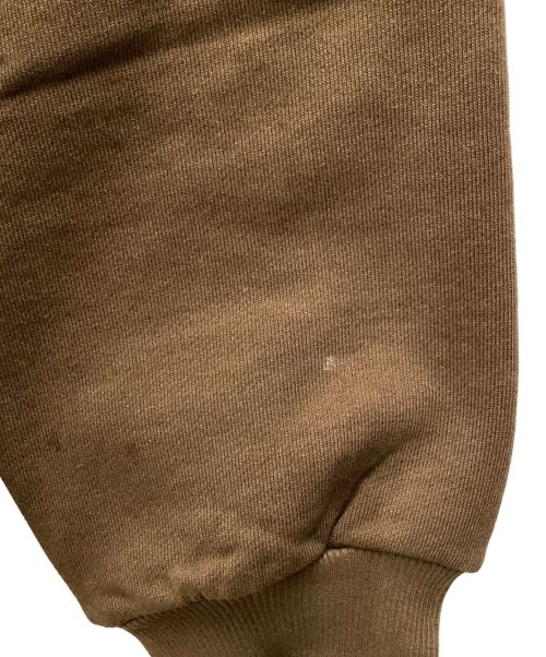 KEBOZ（ケボズ）KEBOZ (ケボズ) BB SMALL WAPPEN SWEAT HALF ZIP HOODIE ブラウン サイズ:SIZE Mの古着・服飾アイテム