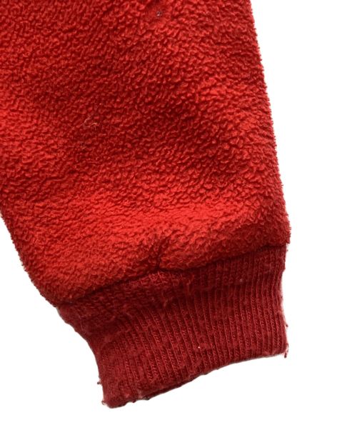 Patagonia（パタゴニア）Patagonia (パタゴニア) 80S ハーフジップフリースジャケット レッド×ブルー サイズ:SIZE Lの古着・服飾アイテム