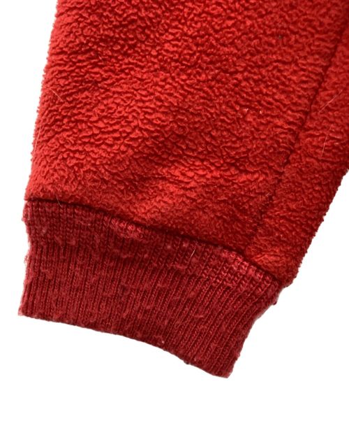 Patagonia（パタゴニア）Patagonia (パタゴニア) 80S ハーフジップフリースジャケット レッド×ブルー サイズ:SIZE Lの古着・服飾アイテム