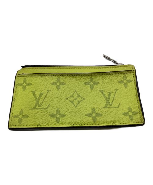 LOUIS VUITTON（ルイ ヴィトン）LOUIS VUITTON (ルイ ヴィトン) コインカードホルダー　タイガラマ イエロー×ブラックの古着・服飾アイテム