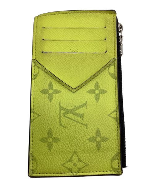 LOUIS VUITTON（ルイ ヴィトン）LOUIS VUITTON (ルイ ヴィトン) コインカードホルダー　タイガラマ イエロー×ブラックの古着・服飾アイテム