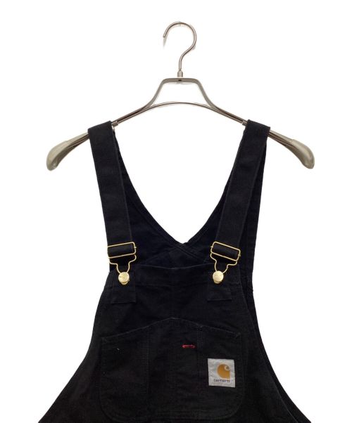 CarHartt（カーハート）CarHartt (カーハート) ビブオーバーオール ブラック サイズ:SIZE 76cm (W30）の古着・服飾アイテム