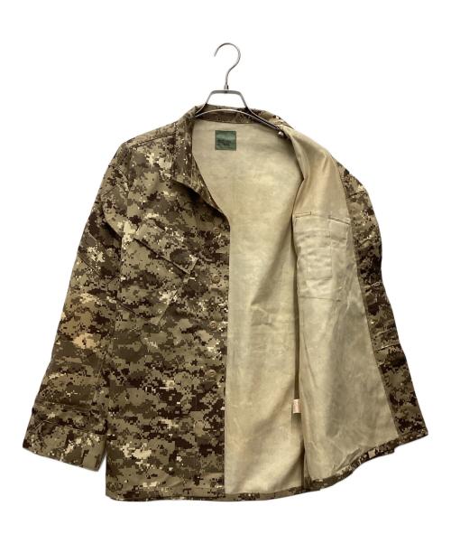 -（-）- (-) ミリタリージャケット アメリカ軍 ベージュ サイズ:SIZE Mの古着・服飾アイテム