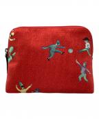 BVLGARIブルガリ）の古着「ポーチ ABEGEA」｜レッド