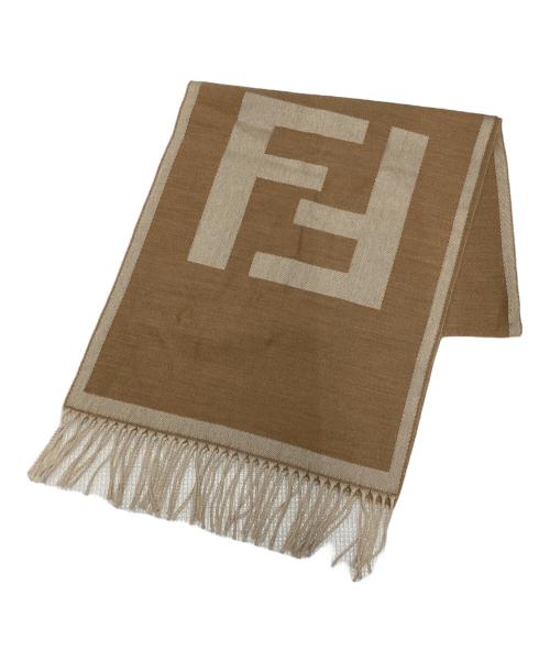 FENDI（フェンディ）FENDI (フェンディ) ストール ベージュの古着・服飾アイテム