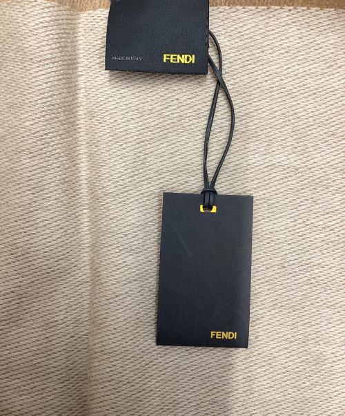 FENDI（フェンディ）FENDI (フェンディ) ストール ベージュの古着・服飾アイテム