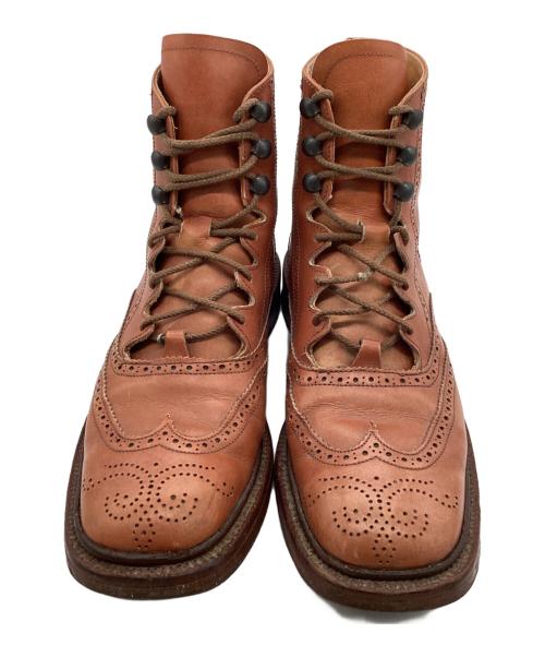 Tricker's（トリッカーズ）Tricker's (トリッカーズ) ギリーブーツ ブラウン サイズ:SIZE 5-4の古着・服飾アイテム