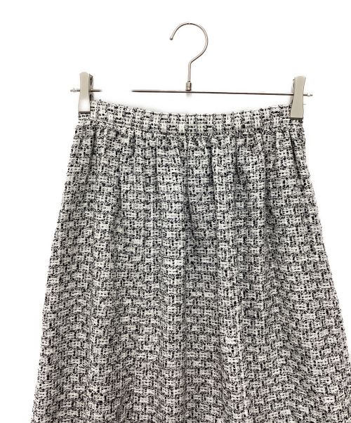 JUNYA WATANABE COMME des GARCONS（(ジュンヤワタナベ コムデギャルソン）JUNYA WATANABE COMME des GARCONS (ジュンヤワタナベ コムデギャルソン) ツイードサルエルパンツ ホワイト×ブラック サイズ:SIZE XSの古着・服飾アイテム