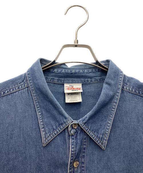 THE Disney Store（ザ ディズニー ストア）The Disney STORE (ザ ディズニー ストア) デニムシャツ スカイブルー サイズ:SIZE 3XLの古着・服飾アイテム