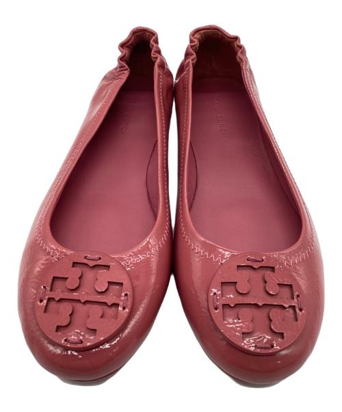 TORY BURCH（トリーバーチ）TORY BURCH (トリーバーチ) バレエシューズ ピンク サイズ:SIZE 6 1/2の古着・服飾アイテム
