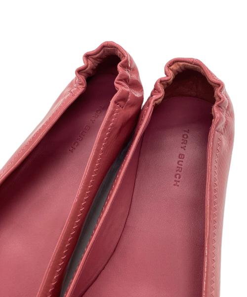 TORY BURCH（トリーバーチ）TORY BURCH (トリーバーチ) バレエシューズ ピンク サイズ:SIZE 6 1/2の古着・服飾アイテム