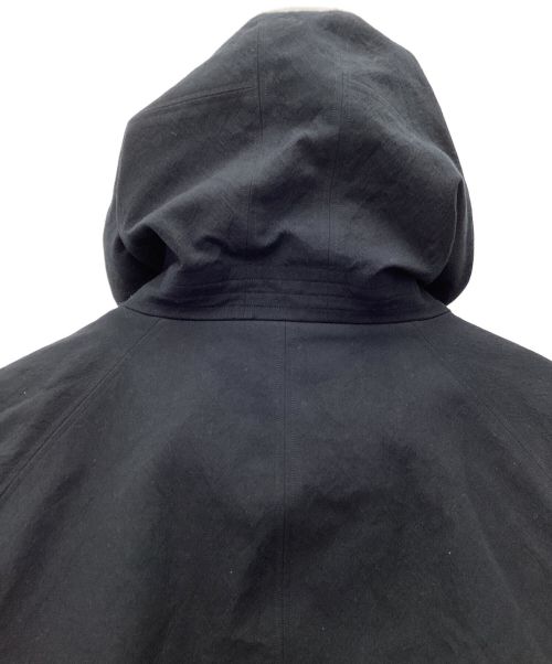 山内（ヤマウチ）山内 (ヤマウチ) コットンダブルクロス・3way ミリタリーコート 23AW ブラック サイズ:SIZE 3（L相当）の古着・服飾アイテム