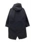 山内 (ヤマウチ) コットンダブルクロス・3way ミリタリーコート 23AW ブラック サイズ:SIZE 3（L相当）：225000円