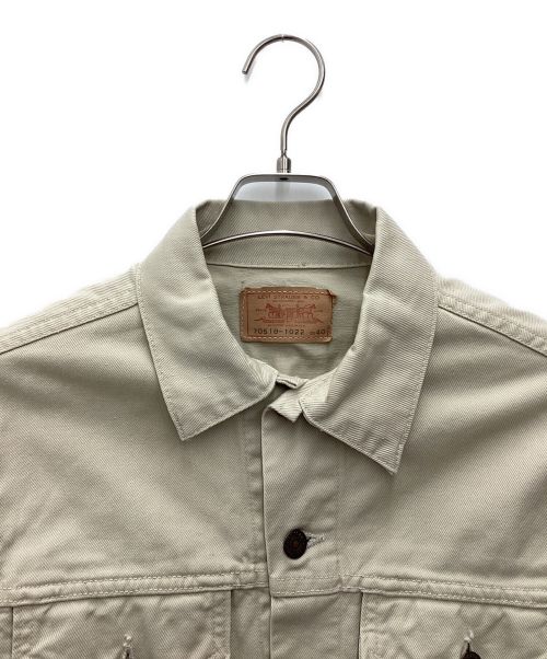LEVI'S（リーバイス）LEVI'S (リーバイス) 60S～ コットンツイルデニムジャケット アイボリー サイズ:SIZE 40の古着・服飾アイテム