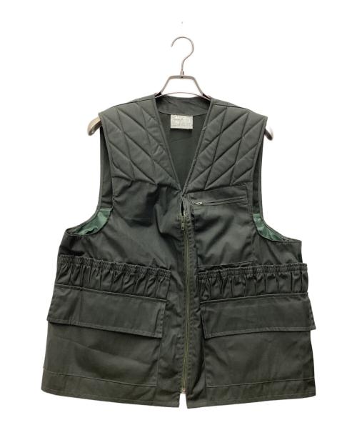 COLAMTISS（コラムティス）COLAMTISS (コラムティス) ハンティングベスト オリーブ サイズ:SIZE 不明の古着・服飾アイテム