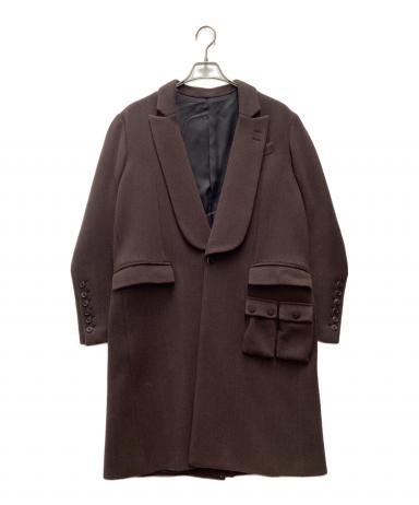 中古・古着通販】SHAREEF (シャリーフ) チェスターコート ブラウン