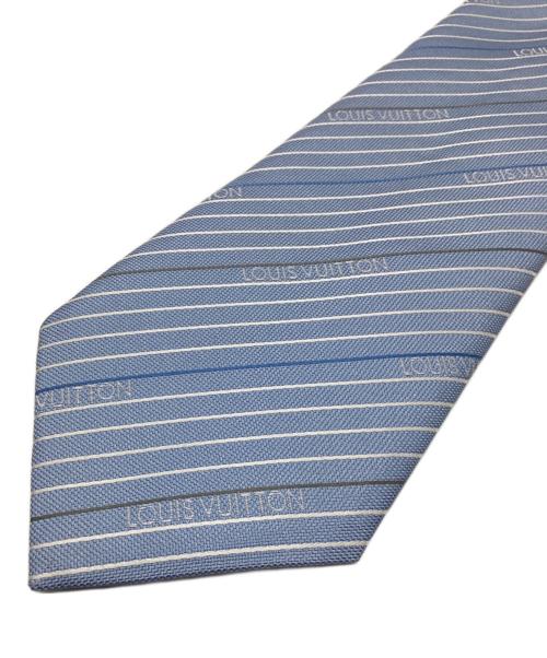 LOUIS VUITTON（ルイ ヴィトン）LOUIS VUITTON (ルイ ヴィトン) ネクタイ・LV ディアゴナル 7CM スカイブルー サイズ:-の古着・服飾アイテム