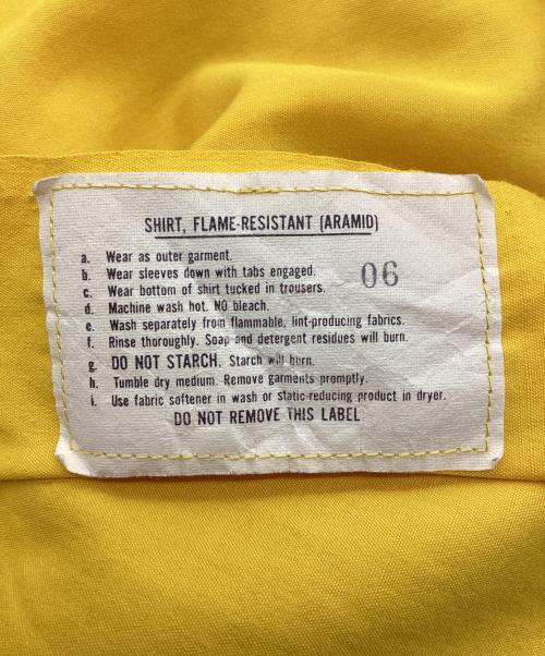 -（-）- (-) NFPA Fire Proof Jacket イエロー サイズ:SIZE Mの古着・服飾アイテム