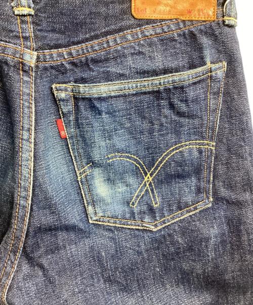 FULLCOUNT（フルカウント）FULLCOUNT (フルカウント) ストレートデニムパンツ LOT 1108 セルビッジ  インディゴ サイズ:SIZE 71cm (W28)の古着・服飾アイテム