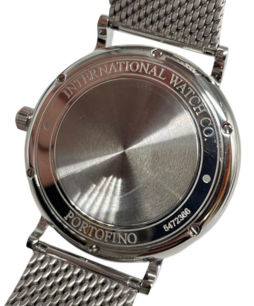 IWC（アイダブリューシー）IWC (アイダブリューシー) IWC Portofino ポートフィノリストウォッチ Ref:IW356508 ネイビー文字盤 ネイビー サイズ:40㎜/17㎝の古着・服飾アイテム
