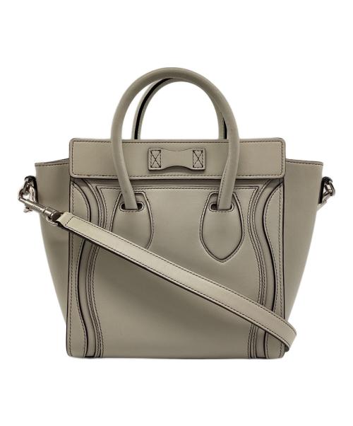 CELINE（セリーヌ）CELINE (セリーヌ) ラゲージ ナノ ホワイトの古着・服飾アイテム