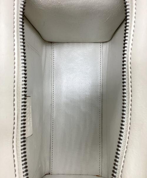 CELINE（セリーヌ）CELINE (セリーヌ) ラゲージ ナノ ホワイトの古着・服飾アイテム
