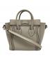CELINE (セリーヌ) ラゲージ ナノ ホワイト：83000円