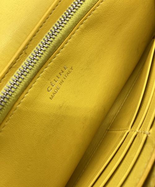 CELINE（セリーヌ）CELINE (セリーヌ) 長財布 ラージフラップマルチファンクション グレージュの古着・服飾アイテム