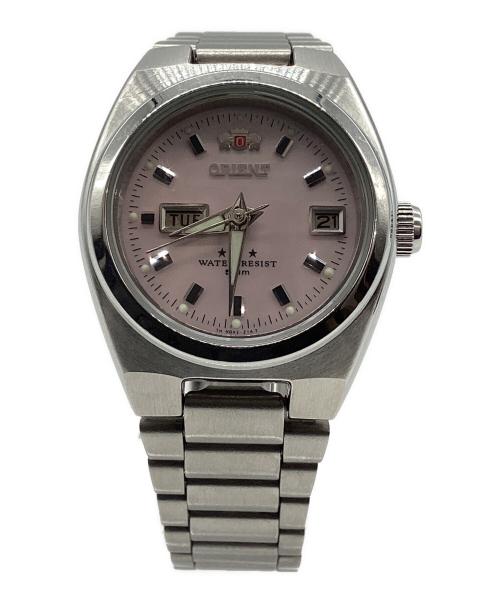 ORIENT（オリエント）ORIENT (オリエント) レディースウォッチ  SSブレスレット ピンクの古着・服飾アイテム