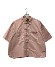 B.BALLSY（ボールジーブラザーズ）の古着「Military-like China shirt」｜ピンク
