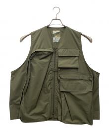 B.BALLSY（ボールジーブラザーズ）の古着「ベスト Military multi storing over vest」｜カーキ
