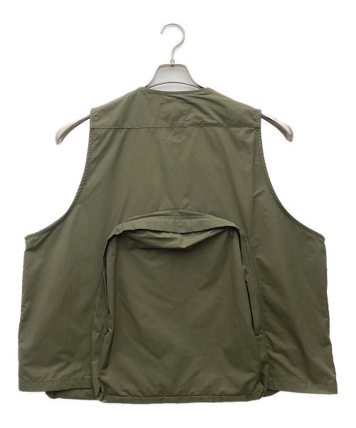 B.BALLSY（ボールジーブラザーズ）B.BALLSY (ボールジーブラザーズ) ベスト Military multi storing over vest カーキ サイズ:SIZE Freeの古着・服飾アイテム