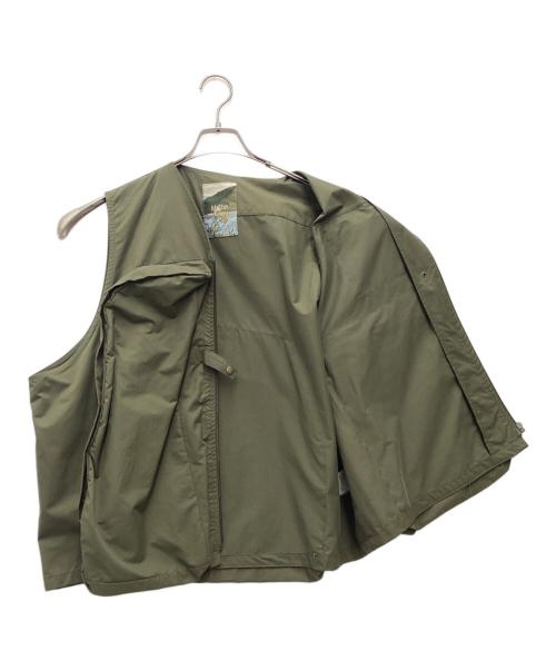 B.BALLSY（ボールジーブラザーズ）B.BALLSY (ボールジーブラザーズ) ベスト Military multi storing over vest カーキ サイズ:SIZE Freeの古着・服飾アイテム