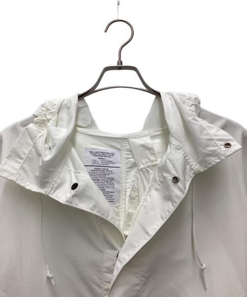 US NAVY（ユーエスネイビー）US NAVY (ユーエスネイビー) 80S～ スノーパーカー ミリタリー  ホワイト サイズ:SIZE Sの古着・服飾アイテム