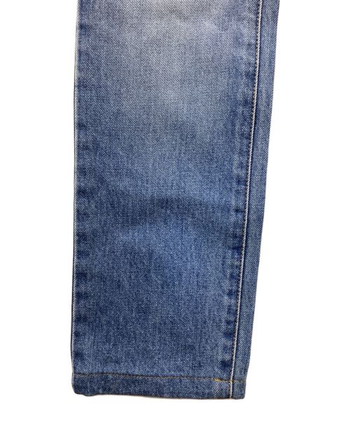 Saint Laurent Paris（サンローランパリ）Saint Laurent Paris (サンローランパリ) バックポケットロゴ刺繍デニムパンツ　17AW スカイブルー サイズ:SIZE 66cm (W26)の古着・服飾アイテム