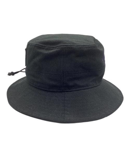 YOHJI YAMAMOTO（ヨウジヤマモト）YOHJI YAMAMOTO (ヨウジヤマモト) New Era (ニューエラ) DUCK COTTON ADVENTURE DOG EAR YY LEATHER PATCH ブラックの古着・服飾アイテム