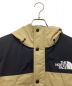 中古・古着 THE NORTH FACE (ザ ノース フェイス) マウンテンダウンジャケット PERTEX ベージュ サイズ:SIZE S：45000円