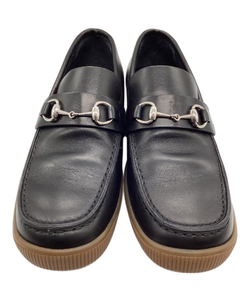 GUCCI（グッチ）GUCCI (グッチ) ホースビットローファー ブラック サイズ:SIZE 23cmの古着・服飾アイテム