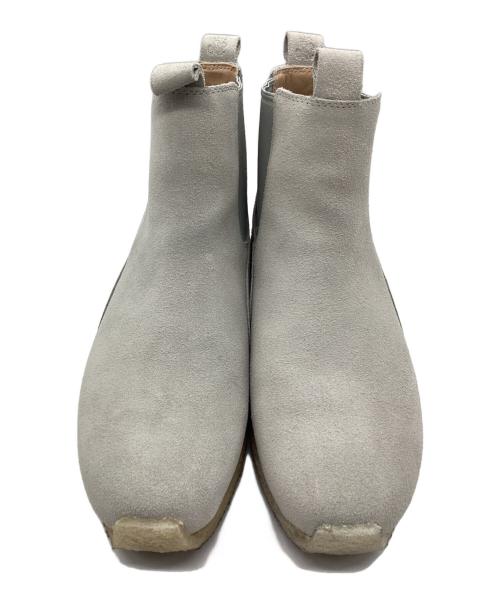 CLARKS（クラークス）CLARKS (クラークス) Ronnie Fieg (ロニー・フィグ) サイドゴアブーツ ライトグレー サイズ:SIZE 26.5cmの古着・服飾アイテム