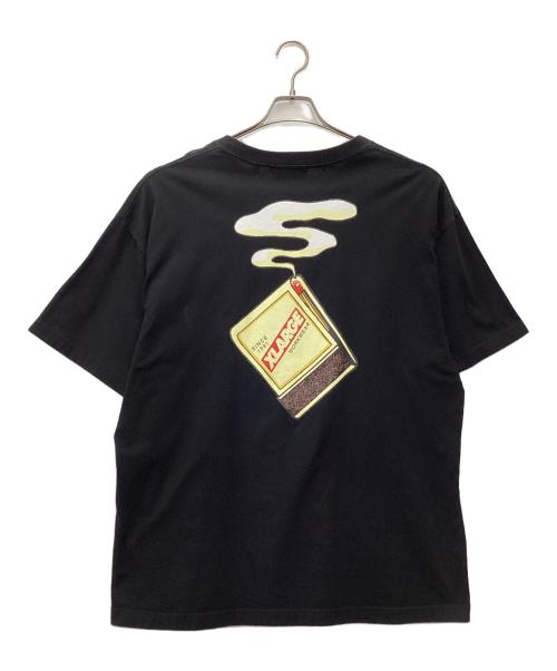 X-LARGE（エクストララージ）X-LARGE (エクストララージ) グラフィックプリントTシャツ ブラック サイズ:SIZE XLの古着・服飾アイテム