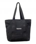 SUPREMEシュプリーム）の古着「キャンバストートバッグ ボックスロゴ」｜ブラック