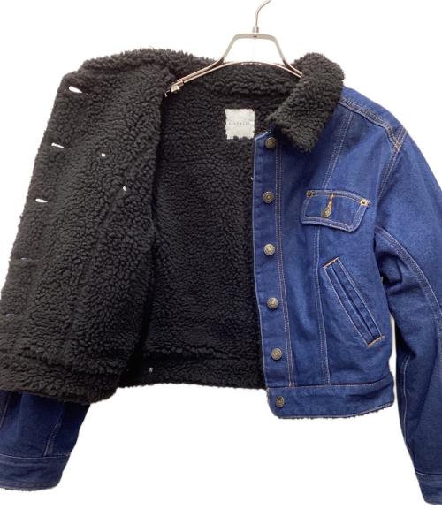REDYAZEL（レディアゼル）REDYAZEL (レディアゼル) 裏ボアデニムジャケット インディゴ サイズ:Sの古着・服飾アイテム