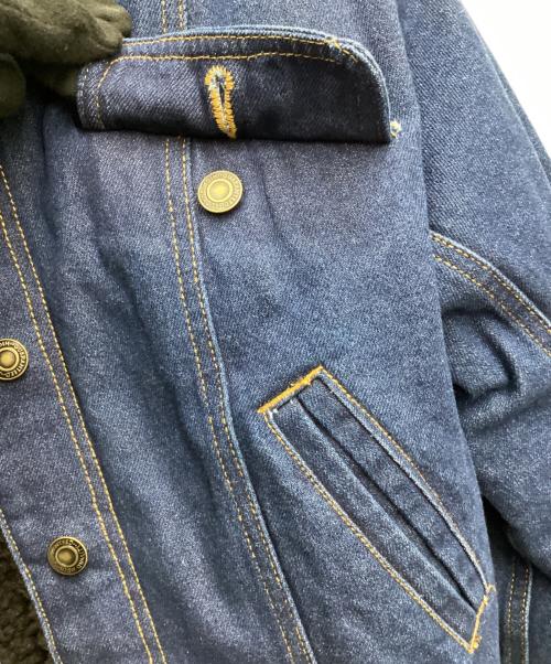 REDYAZEL（レディアゼル）REDYAZEL (レディアゼル) 裏ボアデニムジャケット インディゴ サイズ:Sの古着・服飾アイテム